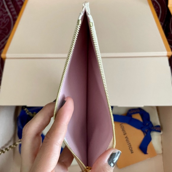 Louis Vuitton Authentic Felicie Monogram Pochette Wallet - Picture 8 of 12